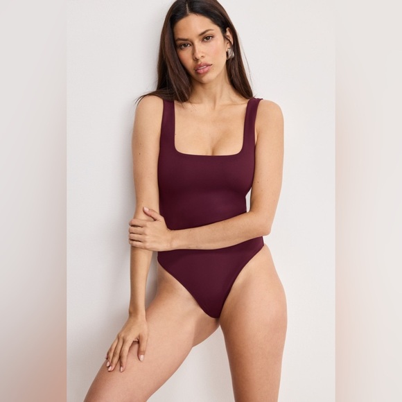 NWOT Free People Intimately Free Clean Lines Seamless Bodysuit | Fig |  M/L - Picture 2 of 15